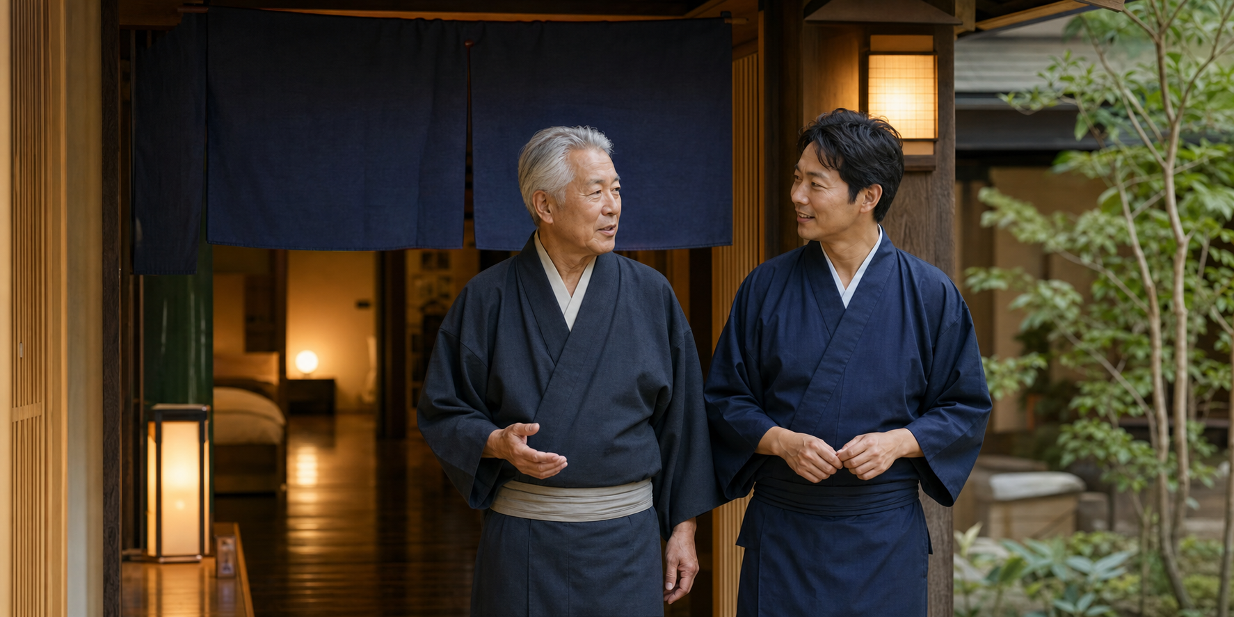 旅館スタッフの承継を確認する打ち合わせ